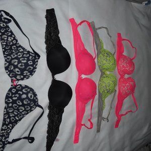 Size 32A Bras (Navy Pattern)